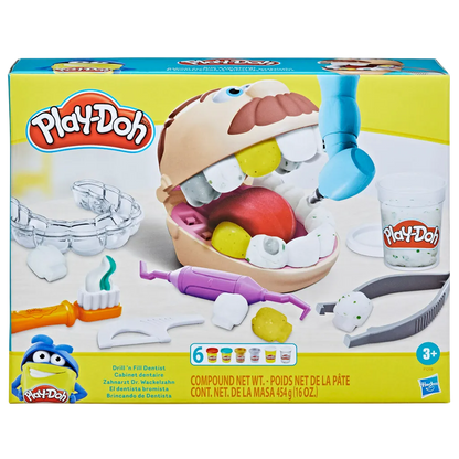 Massinha Play-Doh - Brincando De Dentista