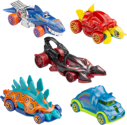 Hot Wheels - Cartela de 5 Carros Sortidos - A minha loja