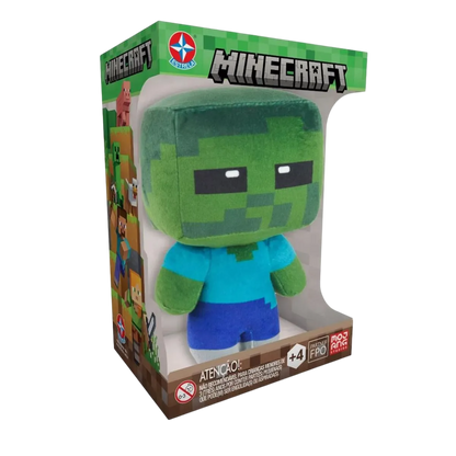 Pelúcia - Zombie Minecraft - A minha loja