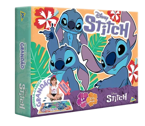 Quebra-cabeça - Stitch - 120 peças - A minha loja
