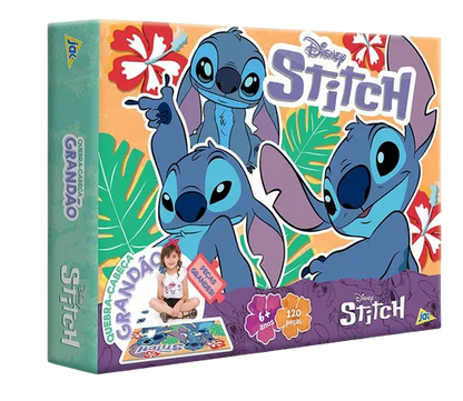 Quebra-cabeça - Stitch - 120 peças - A minha loja