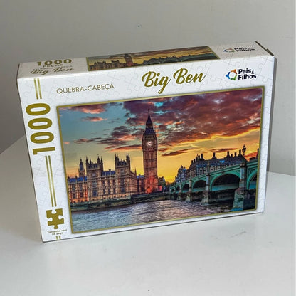 Quebra-cabeça - Big Ben - 1000 peças - A minha loja