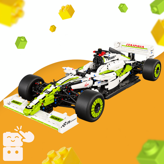 Fórmula 1 - Brawn GP (1670 peças)