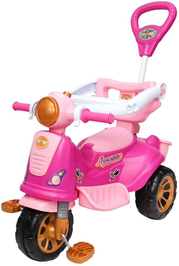 Triciclo Infantil Avespa - Princesas Pink