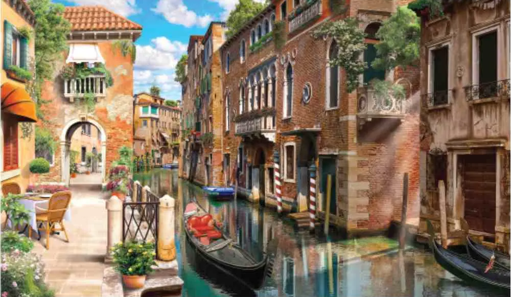 Quebra-cabeça - Veneza - 1000 peças - A minha loja