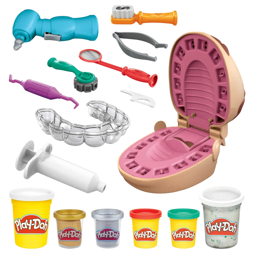 Massinha Play-Doh - Brincando De Dentista