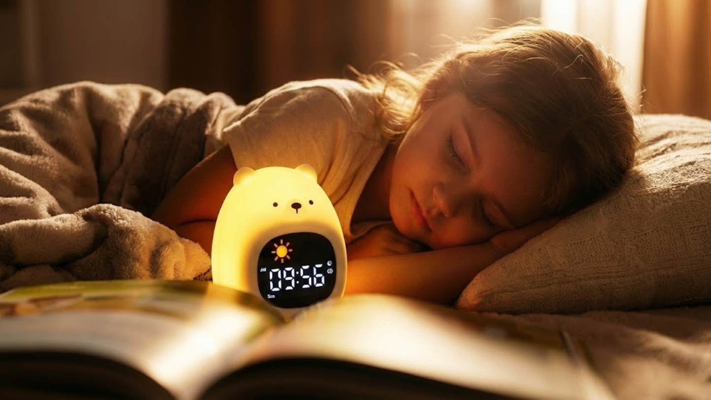 The Squishy Friend: Luminária e Relógio de Toque