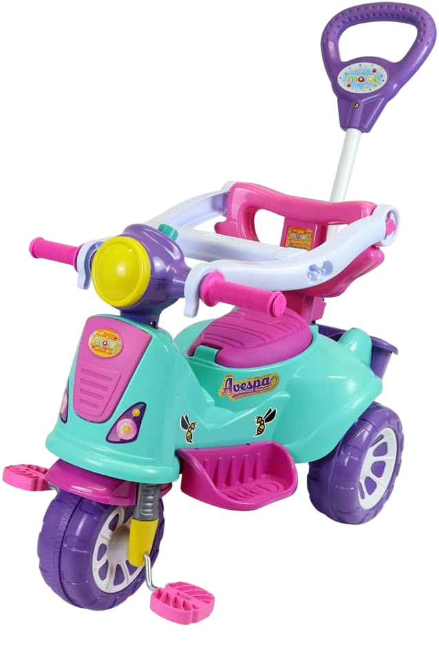 Triciclo Infantil Avespa - Pink
