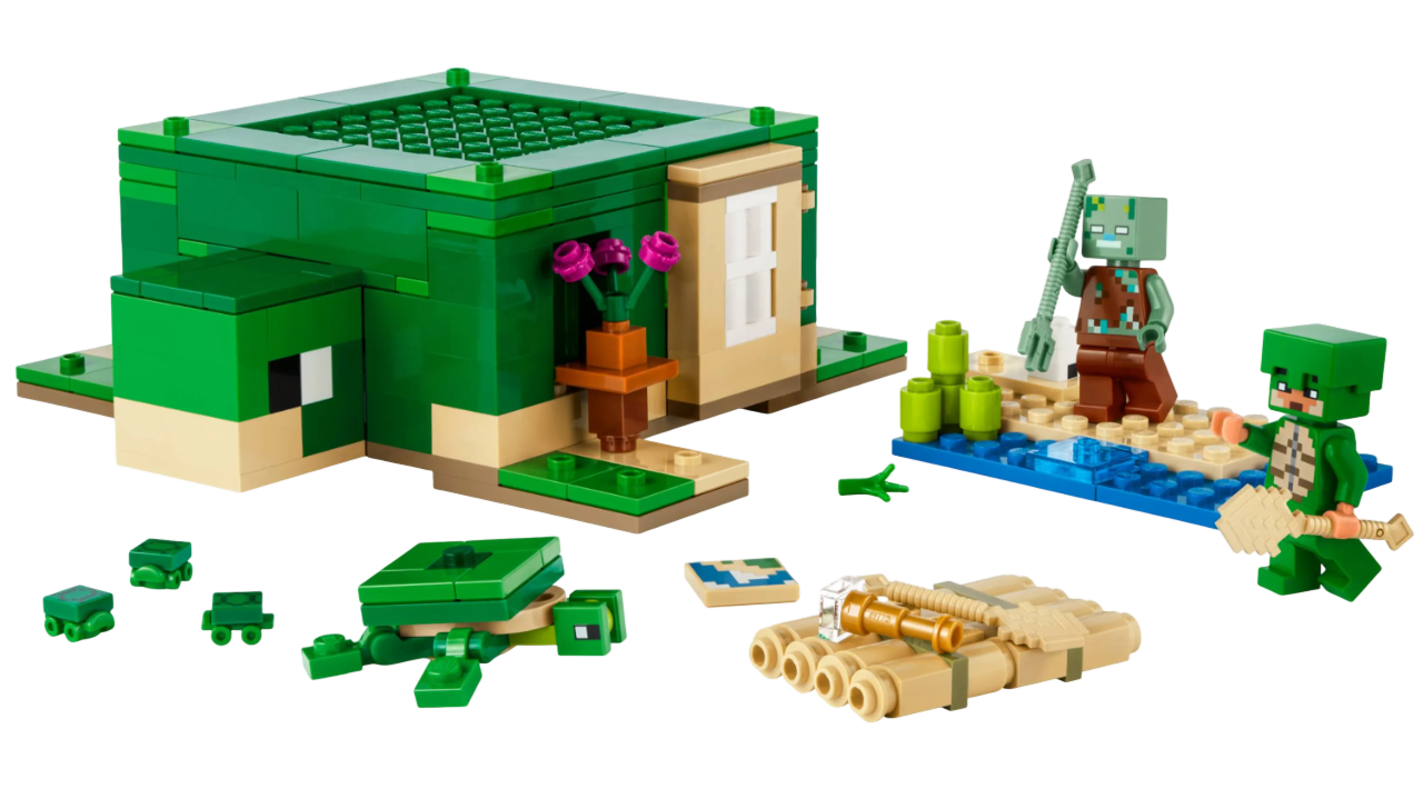 LEGO Minecraft - A Casa Tartaruga de Praia - A minha loja