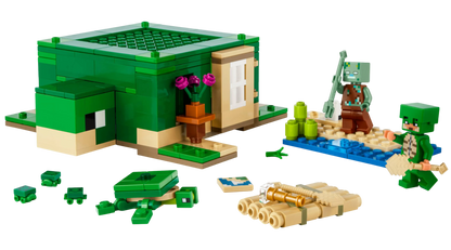 LEGO Minecraft - A Casa Tartaruga de Praia - A minha loja