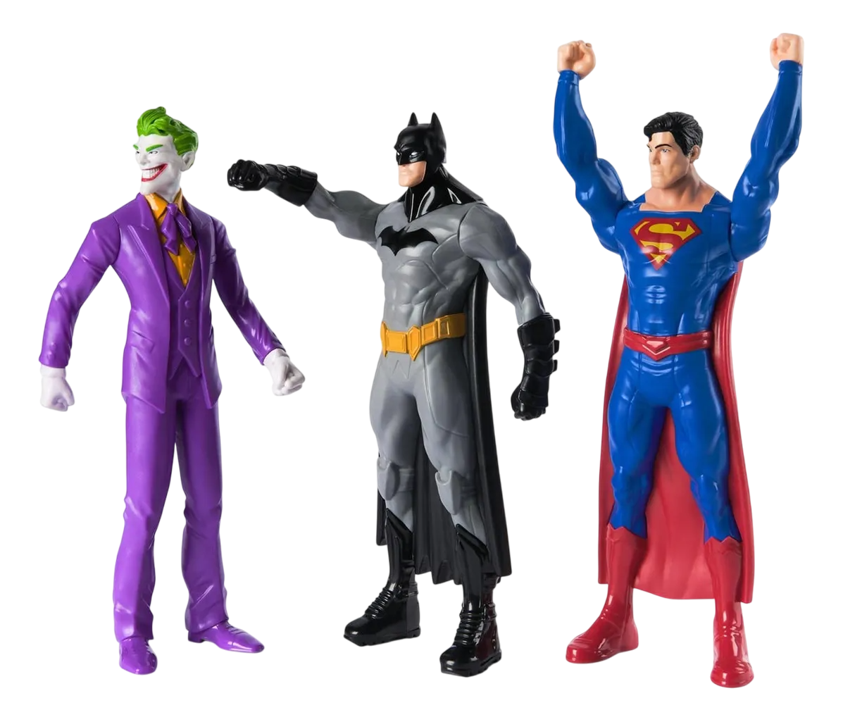 Kit - Bonecos - Batman + Coringa + Superman - A minha loja