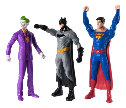 Kit - Bonecos - Batman + Coringa + Superman - A minha loja