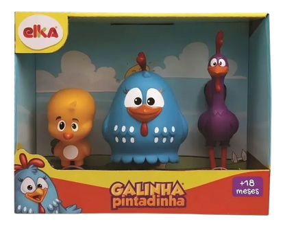Bonecos - Galinha Pintadinha