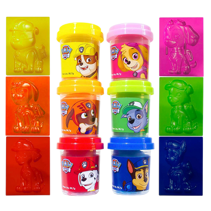 Massinha de Modelar - Patrulha Canina (Kit com 6 Potes)