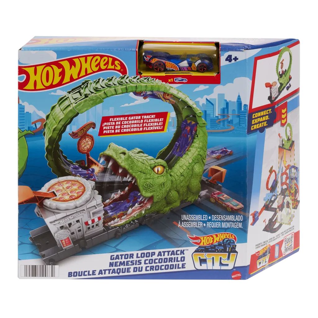 Hot Wheels City - Ataque Do Crocodilo