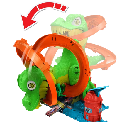 Hot Wheels - T. Rex Vs Fire Station