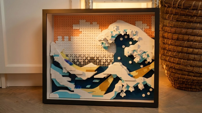 O Museu: A Grande Onda de Kanagawa (1511 micro-peças)