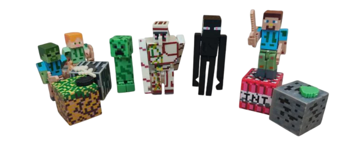 Kit Minecraft (19 peças)