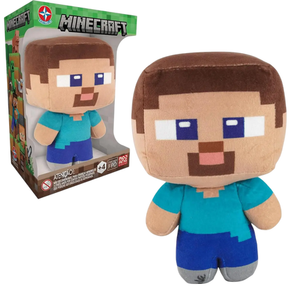 Pelúcia - Steve Minecraft - A minha loja