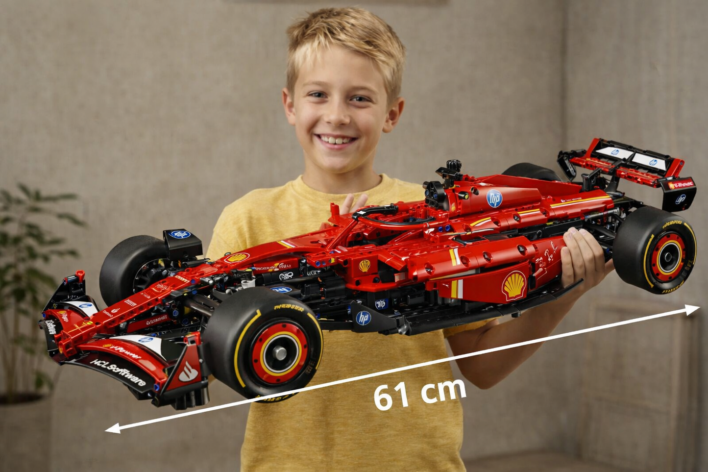 Fórmula 1 - Ferrari SF24 (1361 peças) | Original LEGO | galeria 20