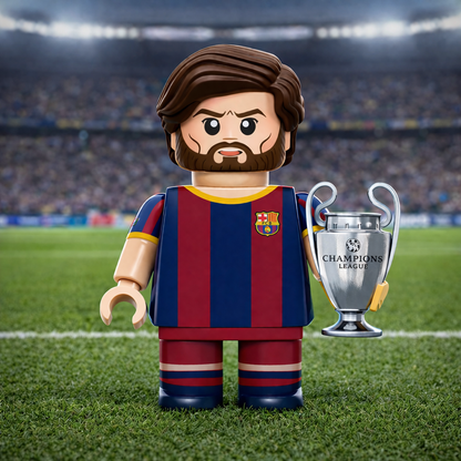 Mini-figuras: Maiores Jogadores de Futebol (20 jogadores)