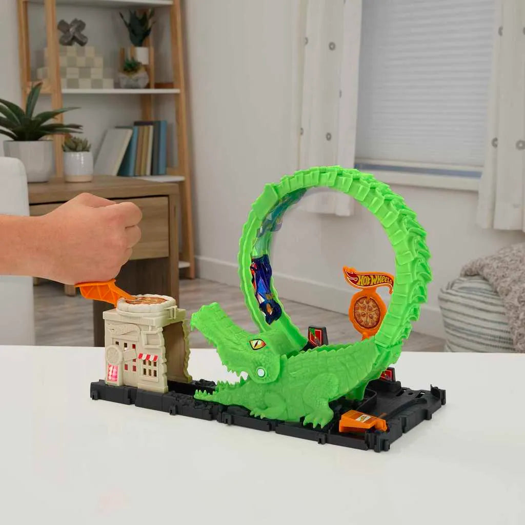 Hot Wheels City - Ataque Do Crocodilo