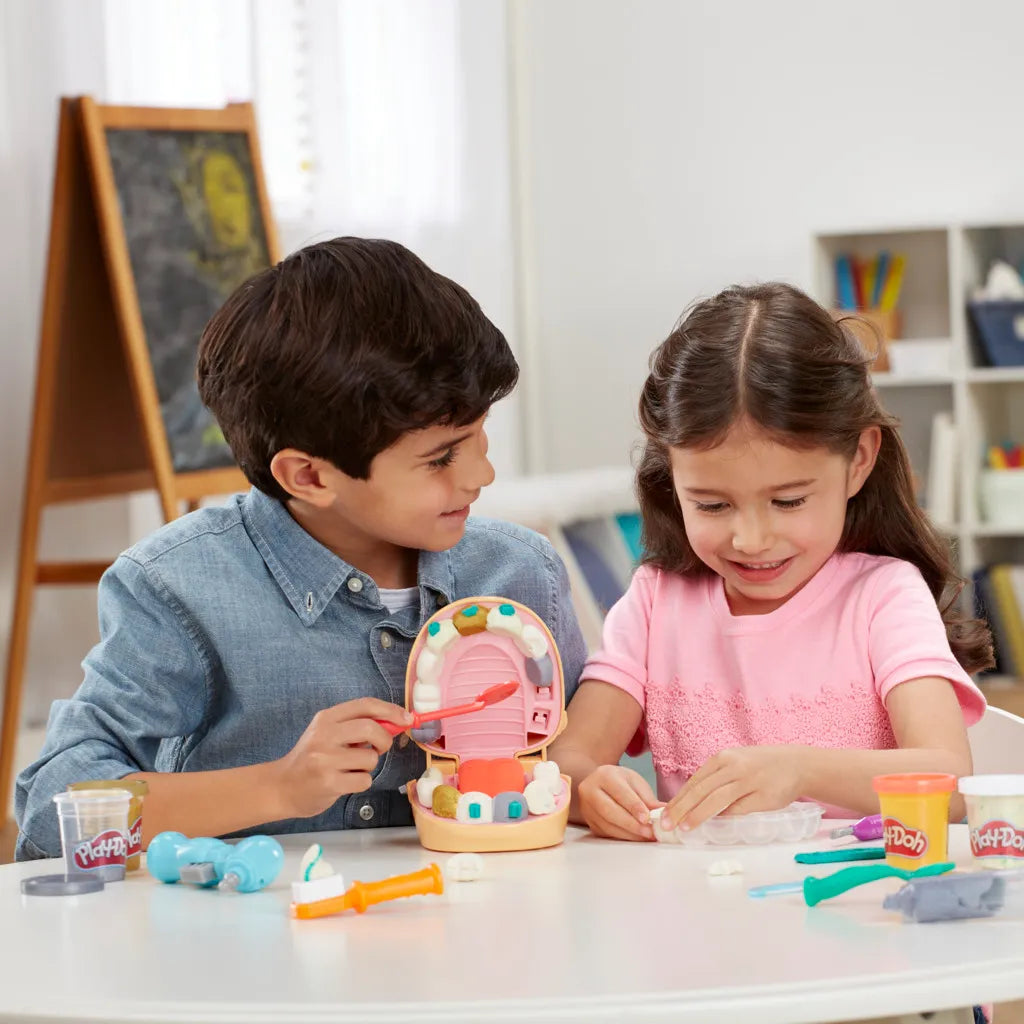 Massinha Play-Doh - Brincando De Dentista