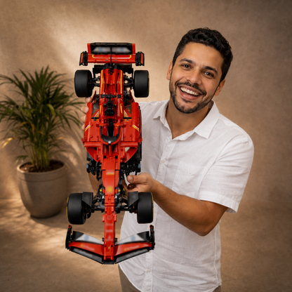 Fórmula 1 - Ferrari SF24 (1361 peças) - Réplica Idêntica | descricao 8 | 20260627-222539
