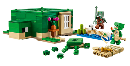 LEGO Minecraft - A Casa Tartaruga de Praia - A minha loja