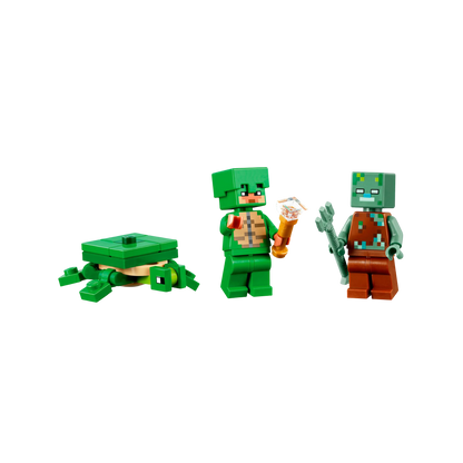 LEGO Minecraft - A Casa Tartaruga de Praia - A minha loja