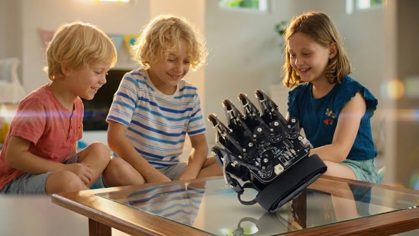 The Kinetic Commander: Carro Controlado por Luva (Kit Arduino)