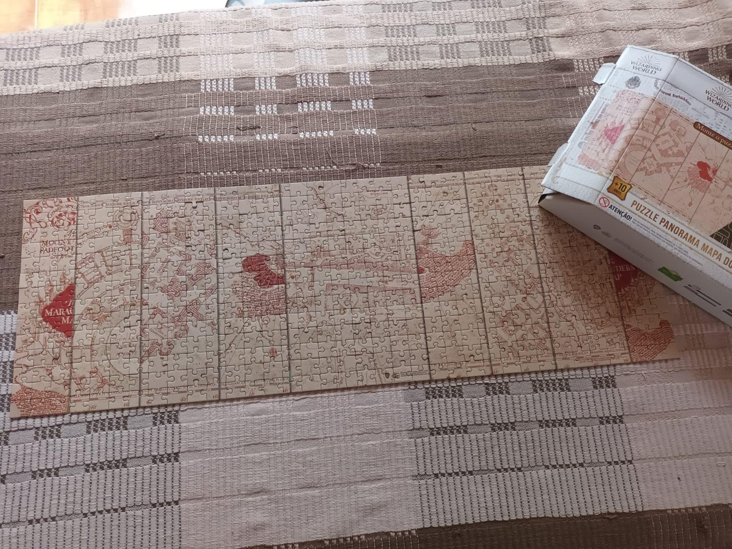 Quebra-cabeça - Harry Potter Mapa do Maroto - 500 Peças - A minha loja