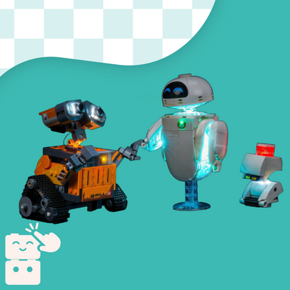 Kit de Iluminação o Wall-e e a EVA (811 peças)