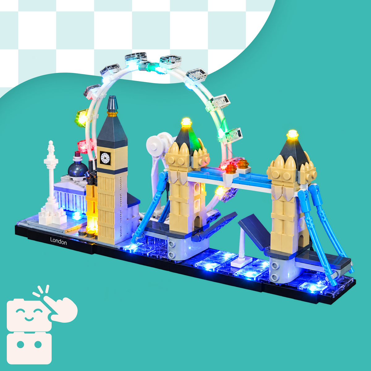 Kit de Iluminação para a Cidade de Londres (468 peças)