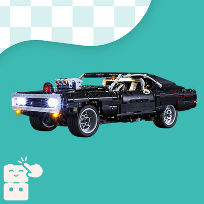 Kit de Iluminação para o Dodge Charger (1077 peças)