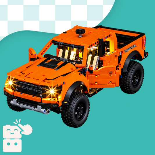 Kit de Iluminação para o Ford F-150 Raptor (1379 peças)