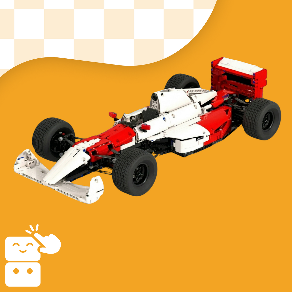 Kit de Motores Elétricos para Fórmula 1 - Ayrton Senna (818 peças)