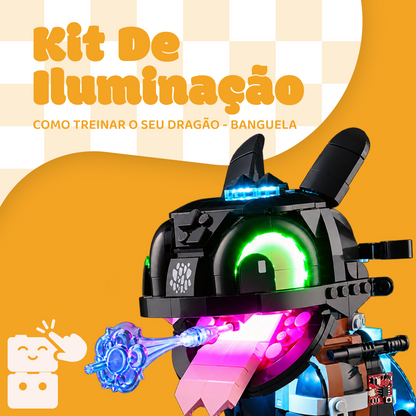 Kit de Iluminação para Como Treinar o Seu Dragão - Banguela (784 peças)