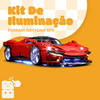 Kit de Iluminação para a Ferrari Daytona SP3 (3378 peças)