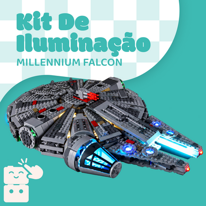 Kit de Iluminação para a Millennium Falcon (1381 peças)