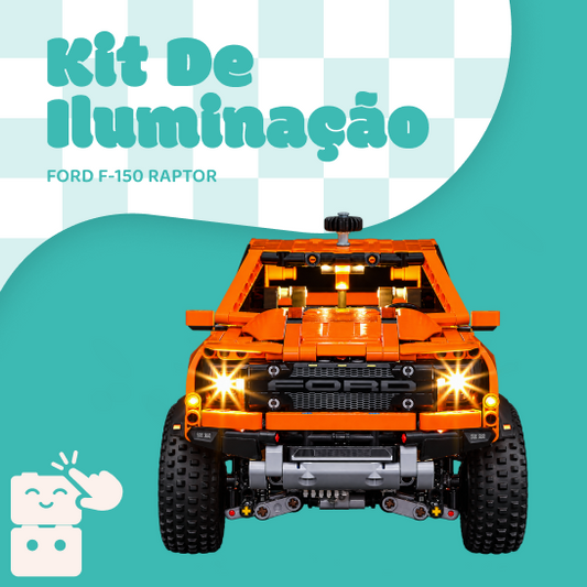 Kit de Iluminação para o Ford F-150 Raptor (1379 peças)