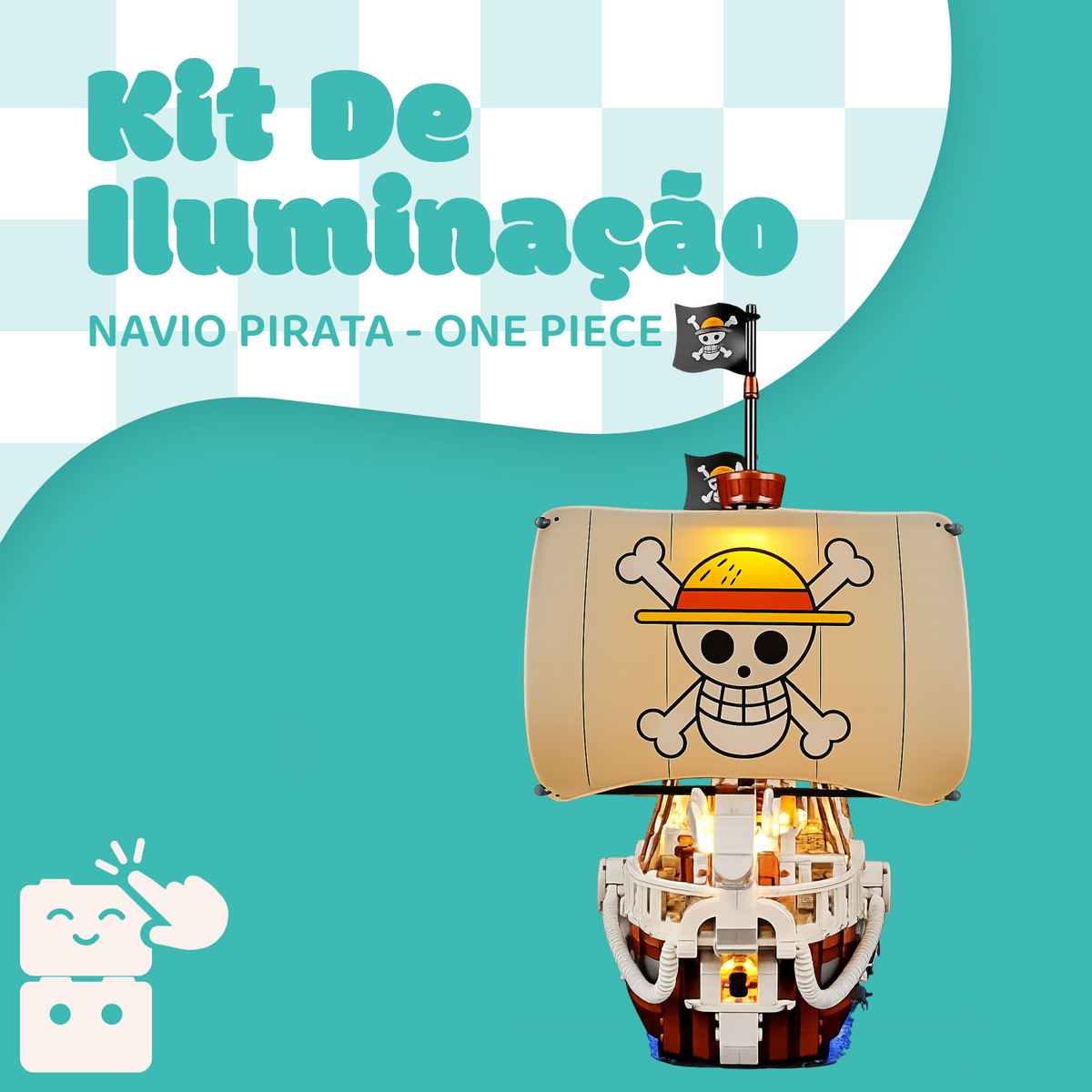 Kit de Iluminação para o Navio Pirata - One Piece
