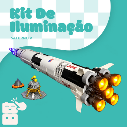 Kit de Iluminação para o Saturno V (1969 peças)