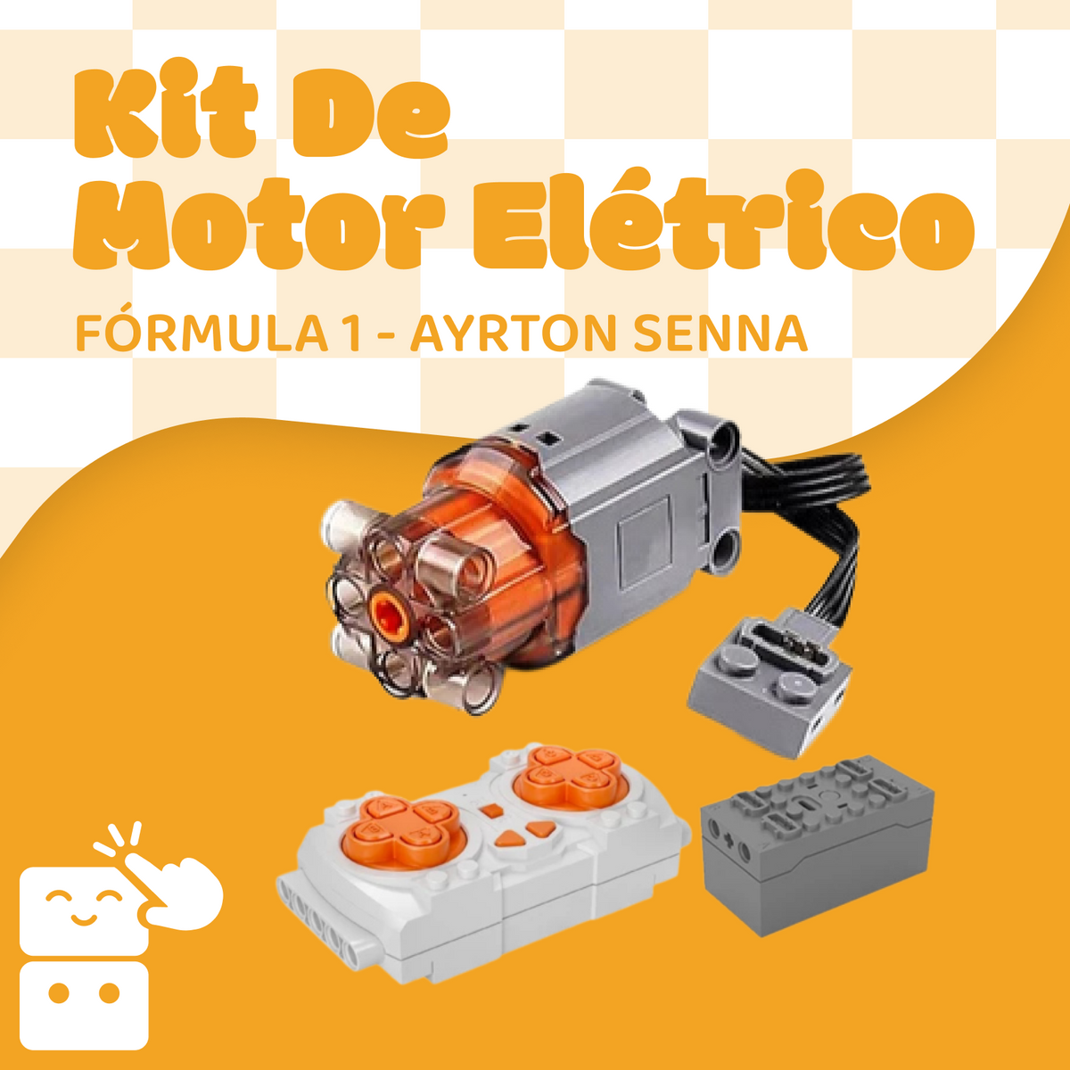 Kit de Motores Elétricos para Fórmula 1 - Ayrton Senna (818 peças)