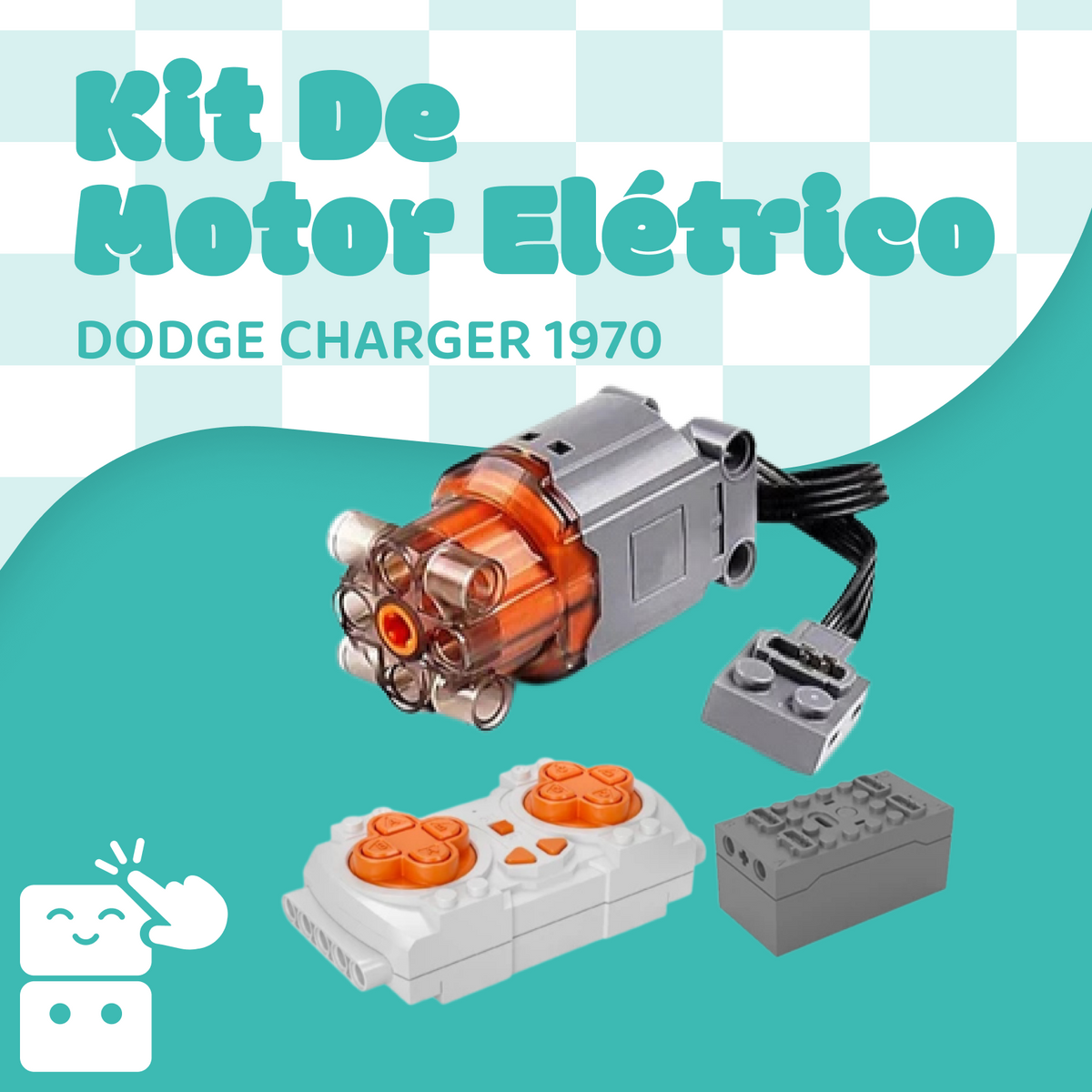 Kit de Motores Elétricos para o Dodge Charger 1970