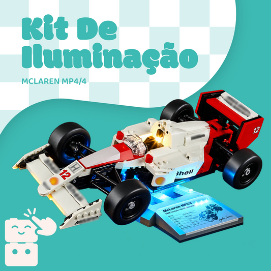 Kit de Iluminação para a McLaren MP4/4 (693 peças)