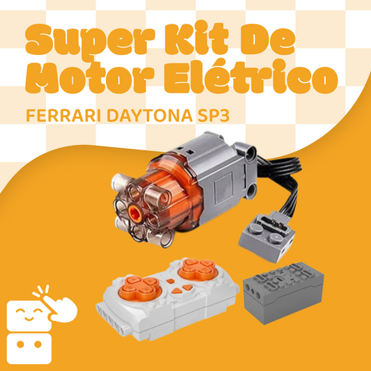 Super Kit Motor Elétrico para a Ferrari Daytona SP3