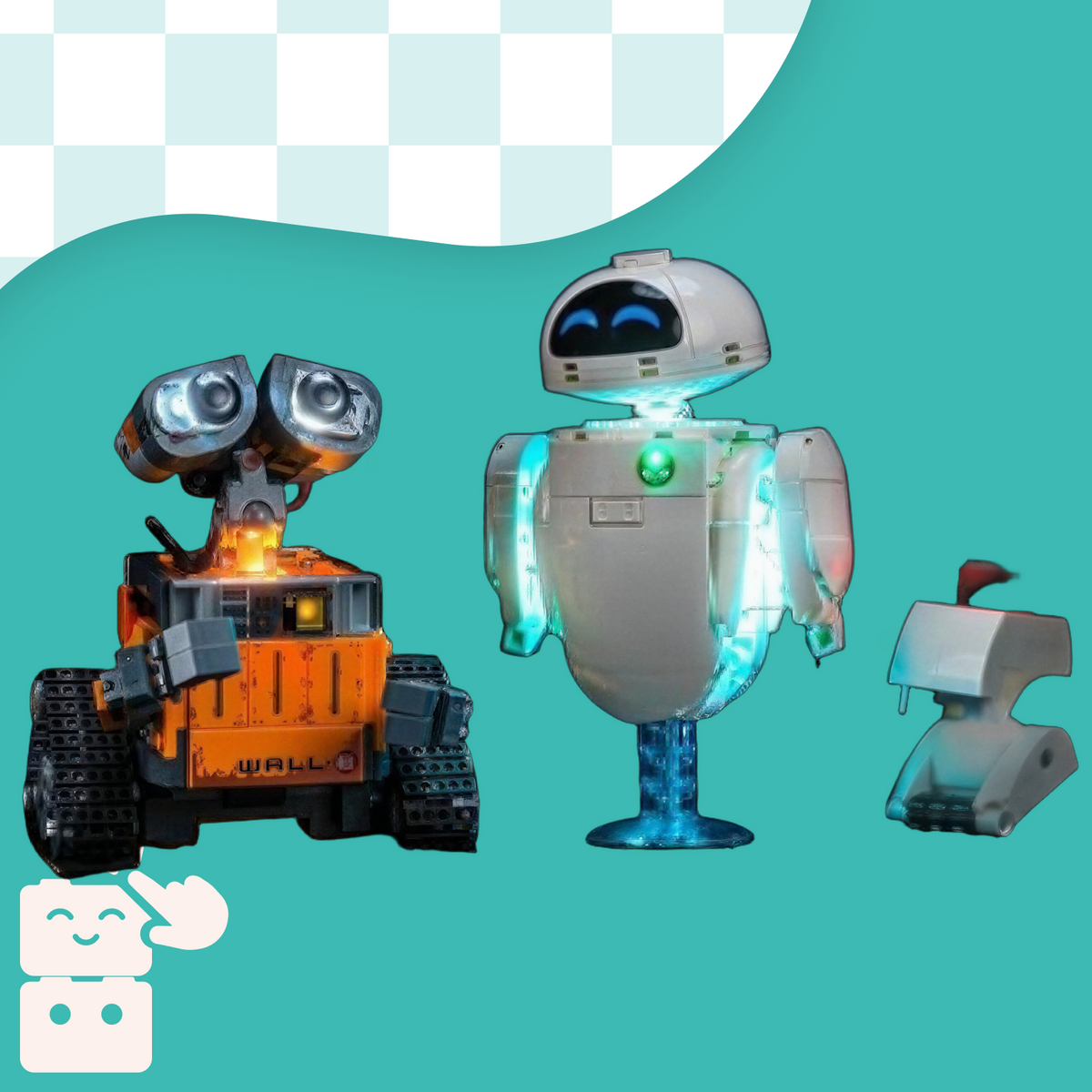 Kit de Iluminação o Wall-e e a EVA (811 peças)