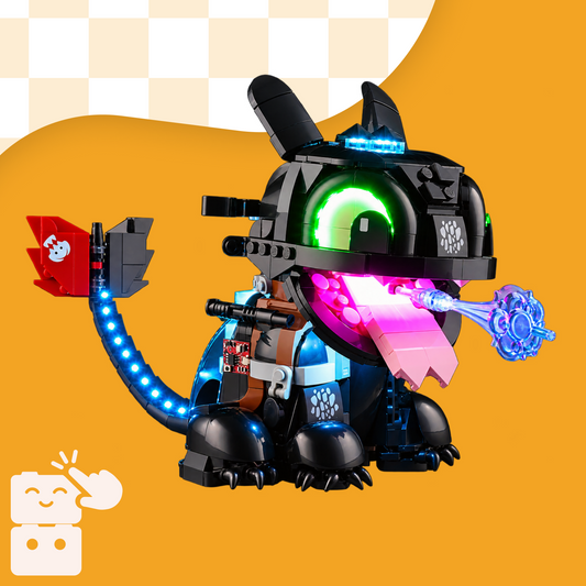 Kit de Iluminação para Como Treinar o Seu Dragão - Banguela (784 peças)