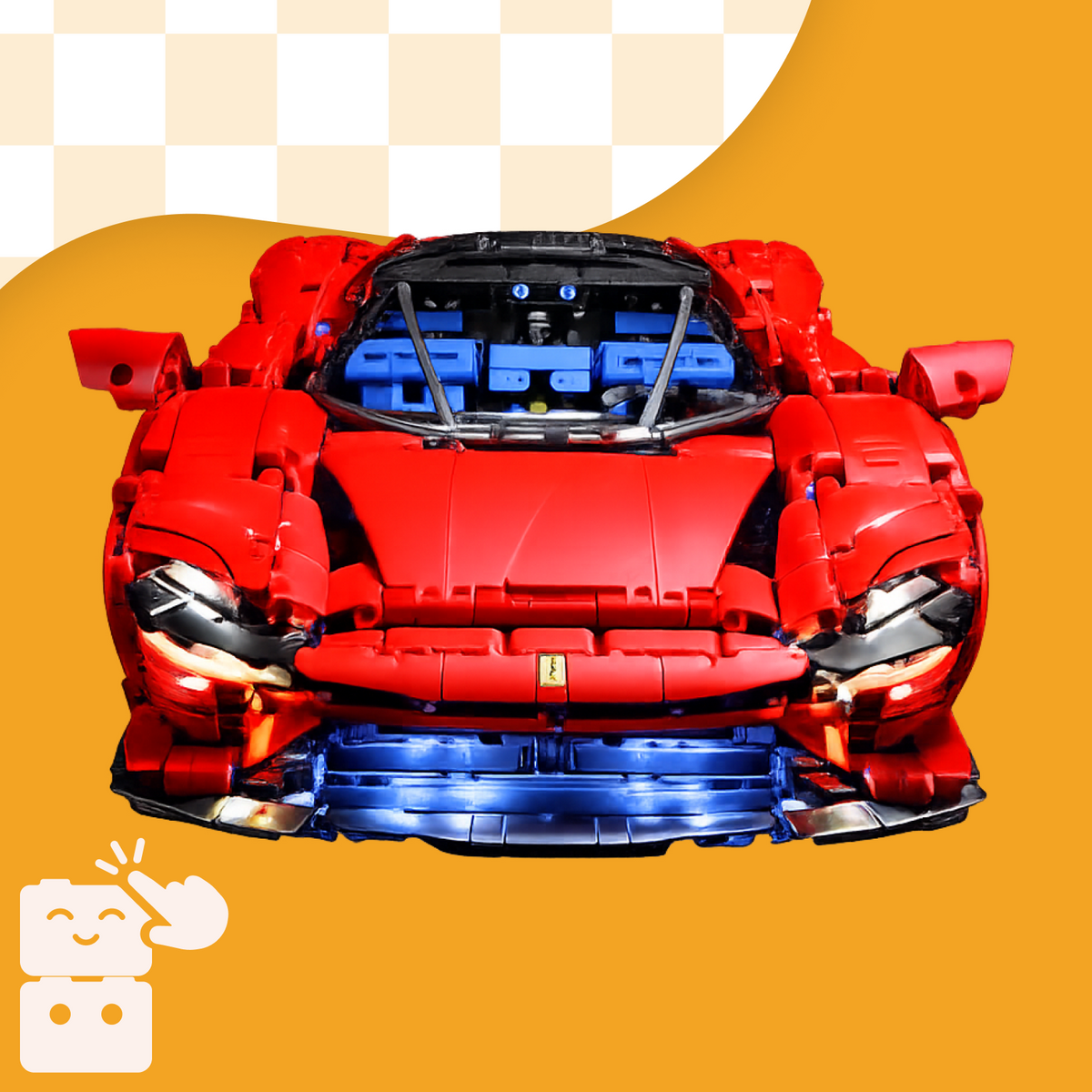 Kit de Iluminação para a Ferrari Daytona SP3 (3378 peças)